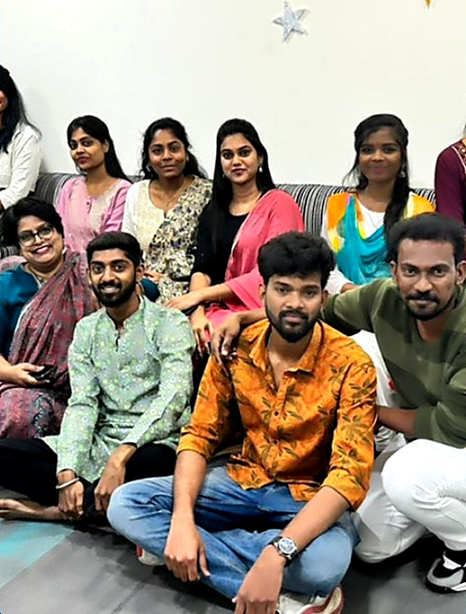 The Lyceumm team gathered together